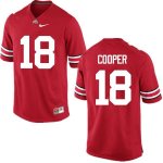 Men's Ohio State Buckeyes #18 Jonathan Cooper Red Nike NCAA College Football Jersey Sport RLQ5244UA